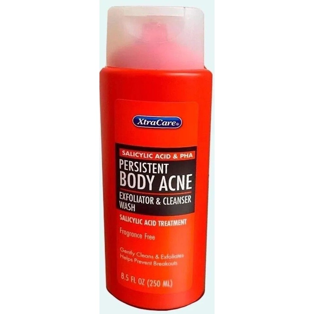 XtraCare Salicylic Acid & PHA Persistent Body Acne Exfoliator &Cleanser Wash